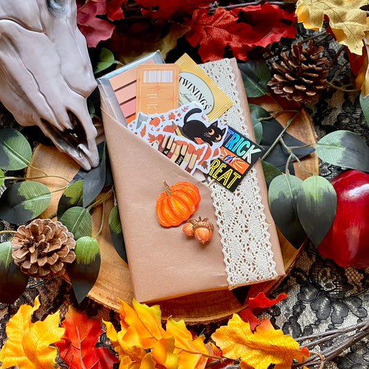 Cozy Halloween Coffee Date with a Book