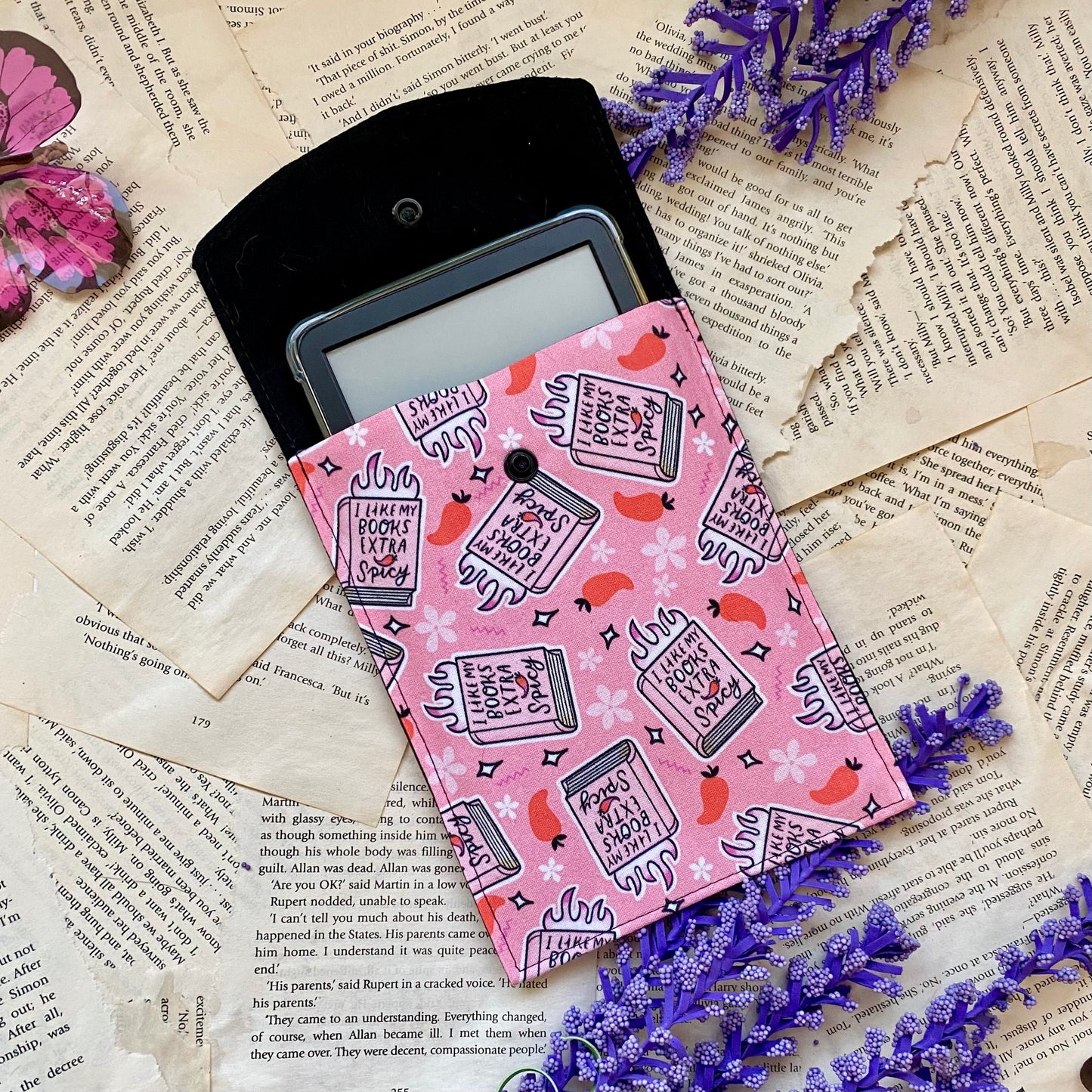Spice Warning Kindle Case