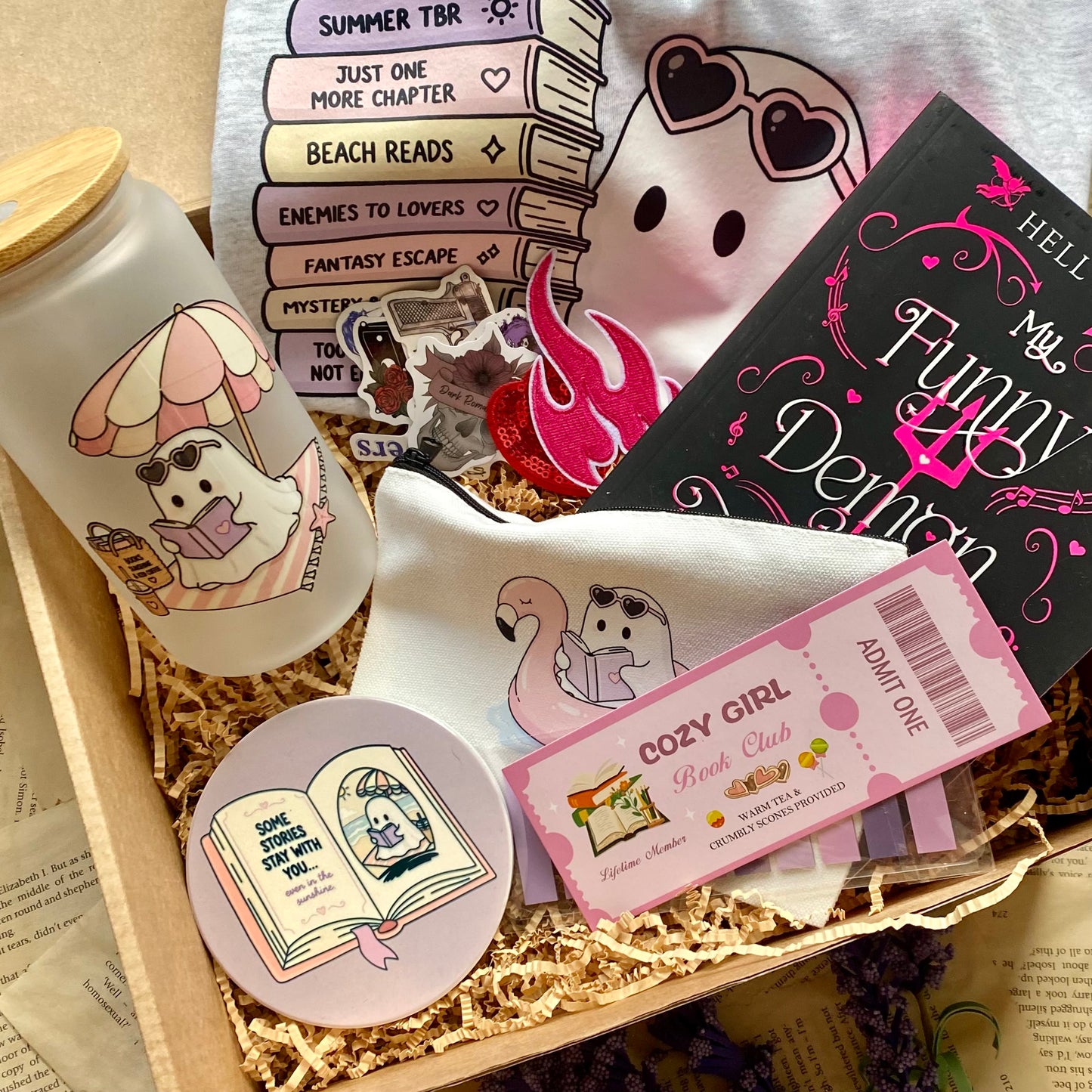 Summerween Book Box | Spooky Season Fantasy & Romance Book Box