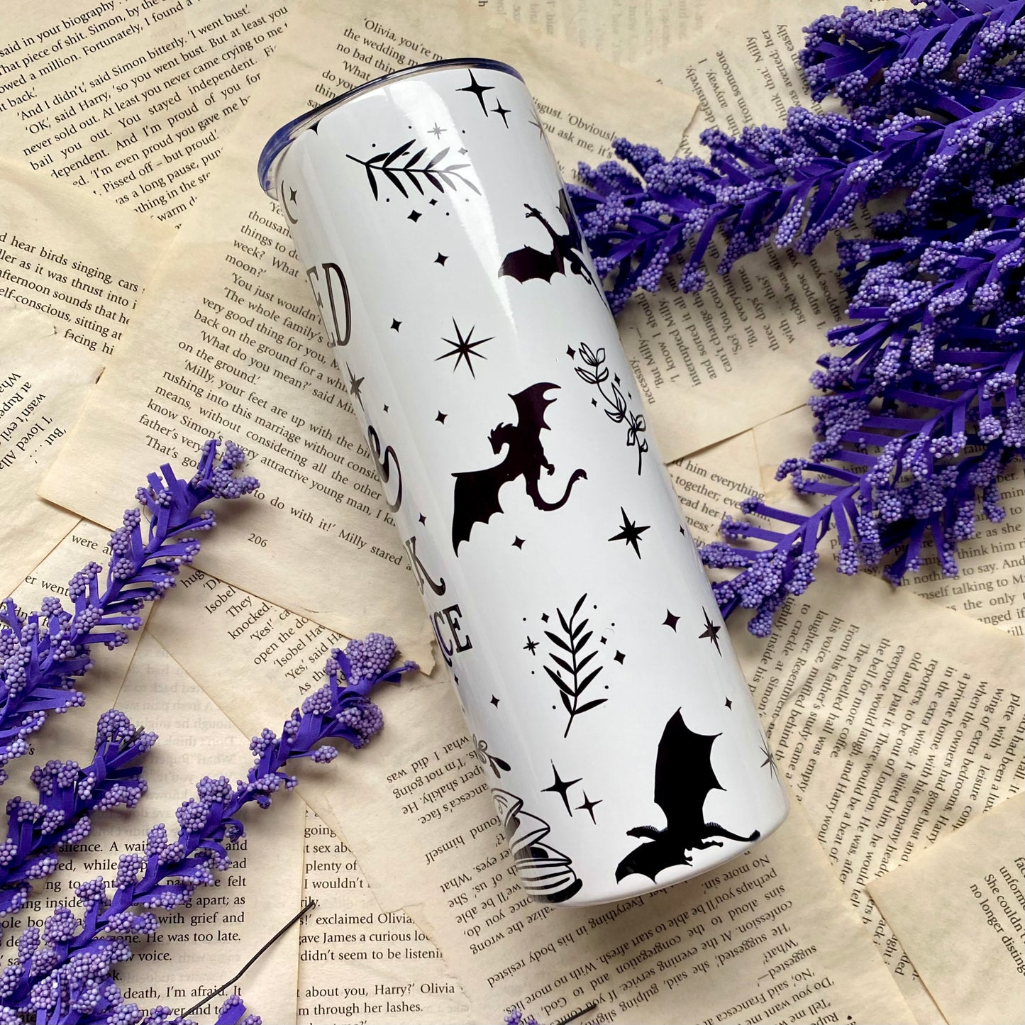 Coffee & Dark Romance Tumbler