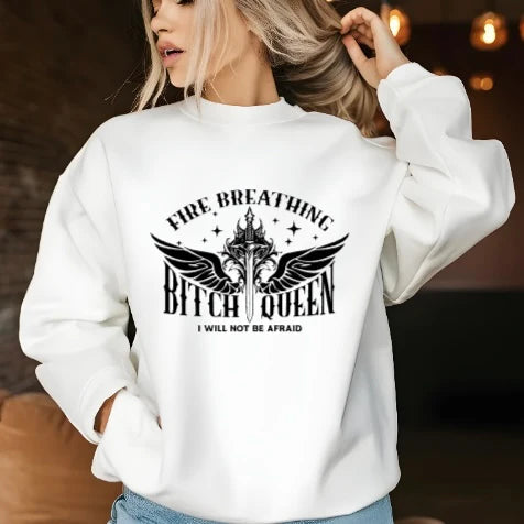 Ultra-soft crewnecks and hoodies for book lovers who adore fantasy and romance – cozy, book-inspired sweaters featuring designs inspired by Throne of Glass, Fourth Wing, and ACOTAR, perfect for fans of Sarah J. Maas and Rebecca Yarros.