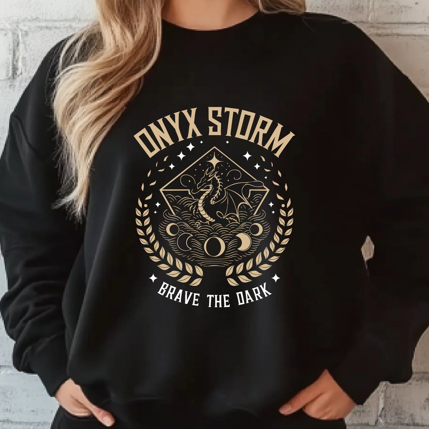 Brave the Dark Onyx Storm Sweatshirt