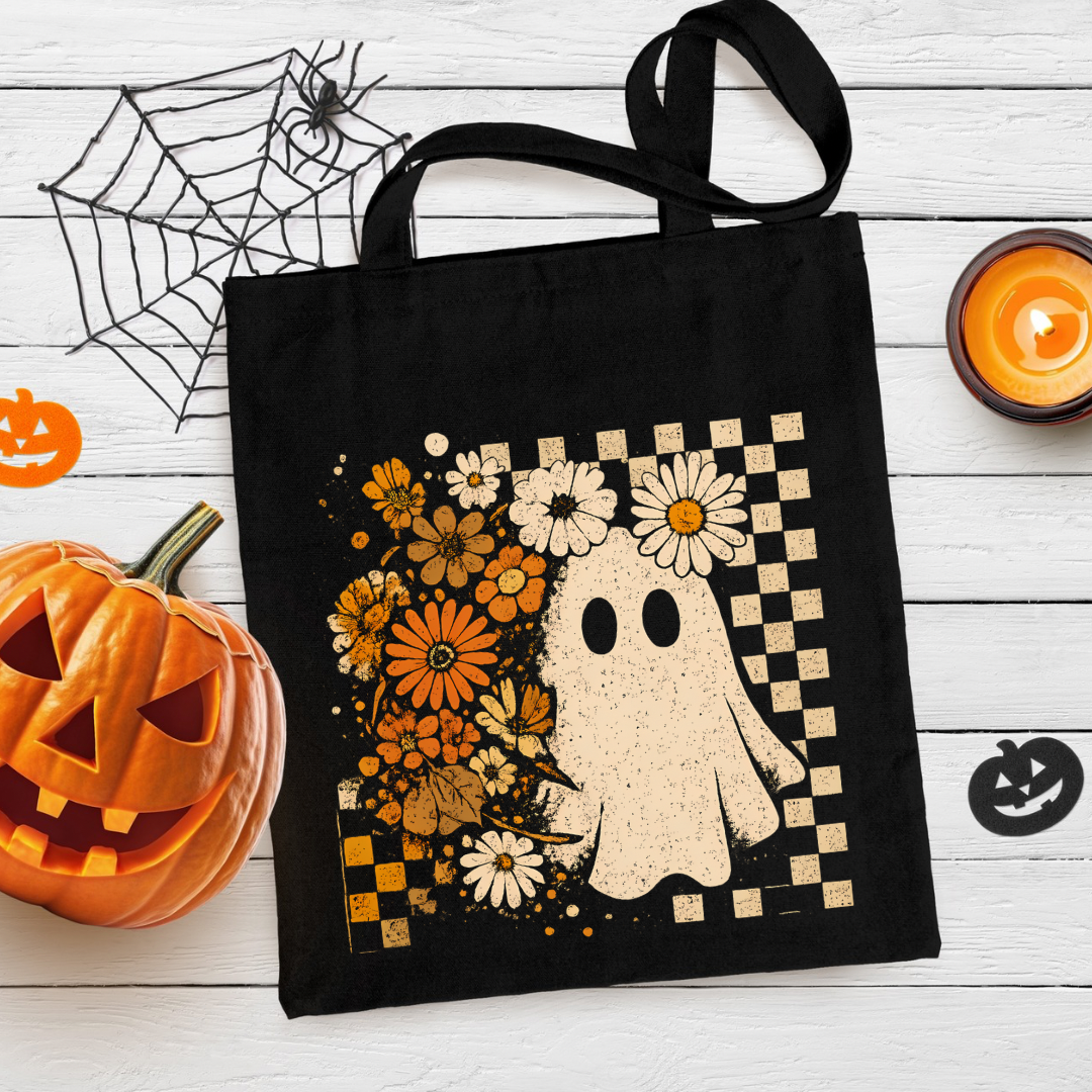 Vintage Halloween Tote Bag