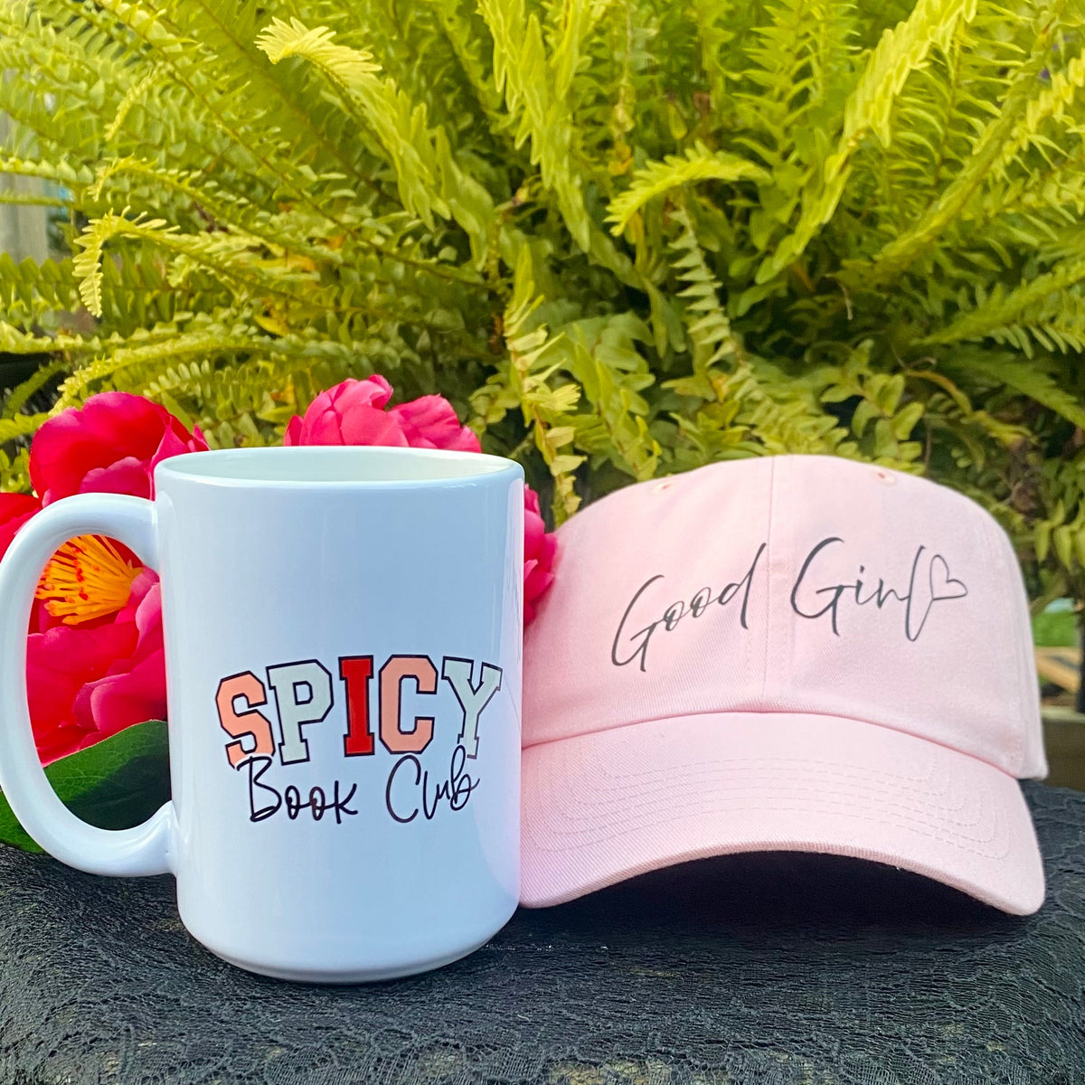 StoryBoundBox Spicy Book Club Mug 15oz featuring a vibrant design, perfect for coffee or tea lovers and book enthusiasts.