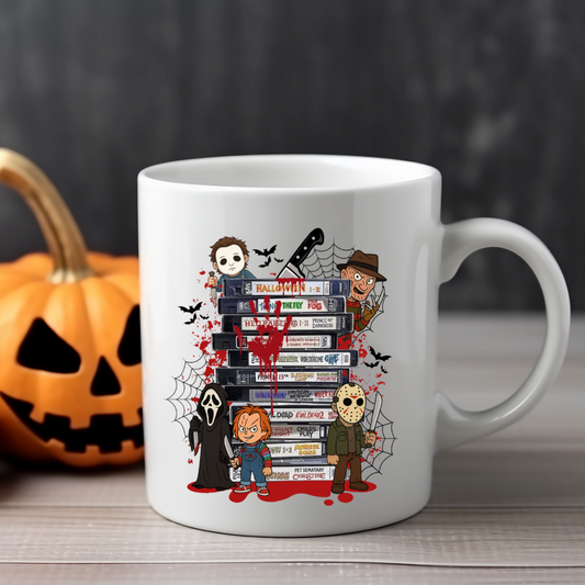 Horror Movie Night Mug (15oz)