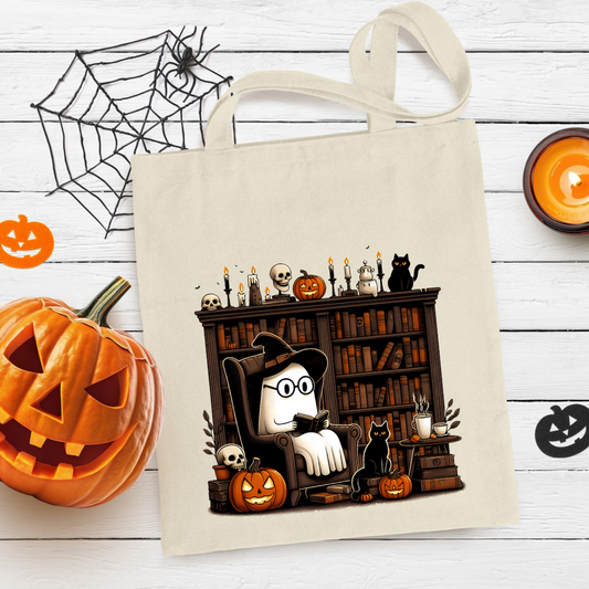 Bookish Boo Tote Bag