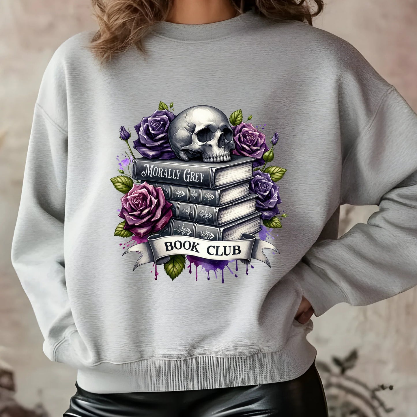 Morally Grey Book Club Sweatshirt