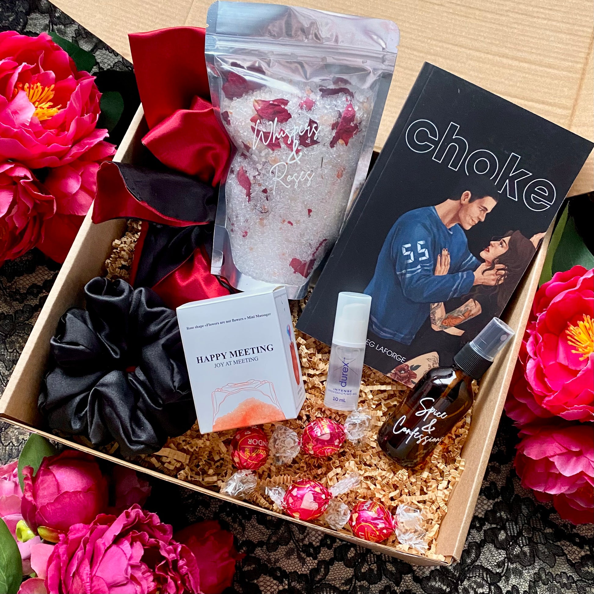 Private Pages Book Box | Spicy Adult Romance Book Box with Pleasure Toy - StoryBoundBox
