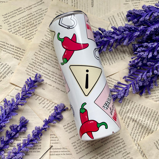 Spice Warning Tumbler