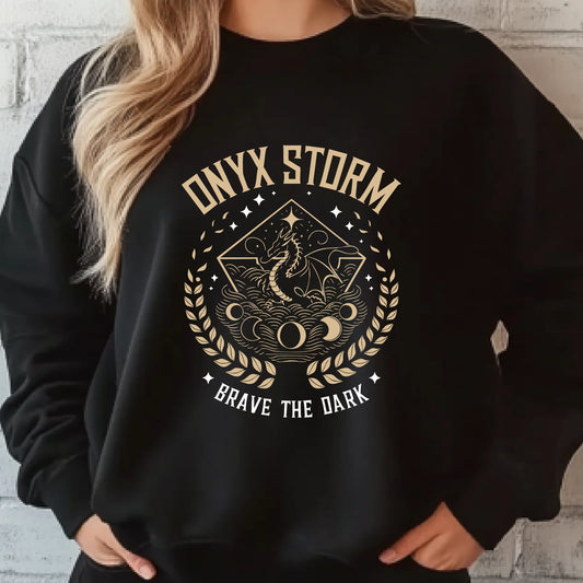 Brave the Dark Onyx Storm Sweatshirt