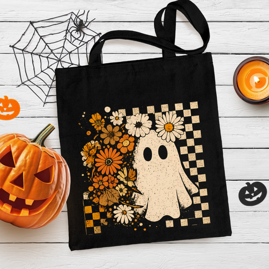 Vintage Halloween Tote Bag
