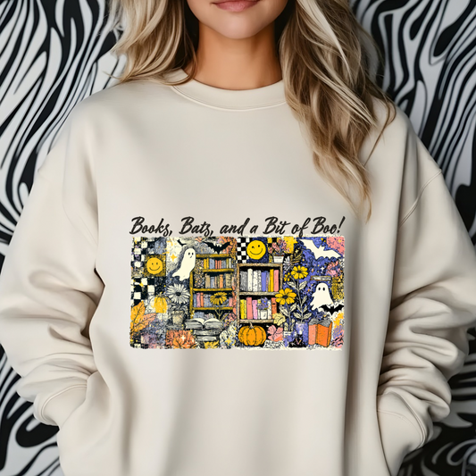 Books, Bats & Boos Sweatshirt